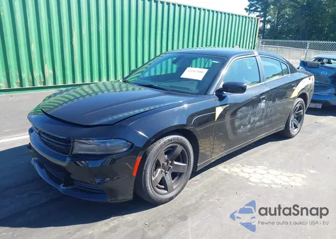2017 Dodge Charger Police Rwd из США, поврежденный, VIN 2C3CDXAT5HH602990